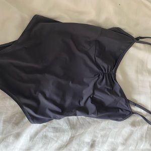 Thong body suit
